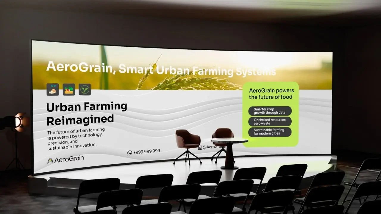 AeroGrain urban farming presentation